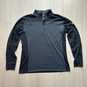 Kuhl Ryzer 1/4 Zip Sweater Black Men's XL Pullover